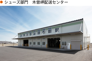 シューズ部門 木曽岬配送センター