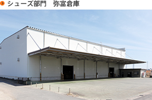 シューズ部門 弥富倉庫