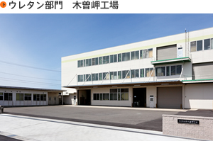 ウレタン部門 木曽岬工場